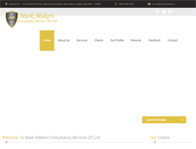Tablet Screenshot of markmakers.in